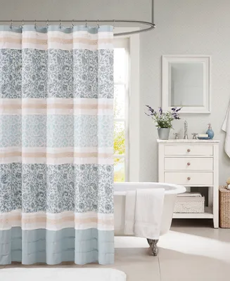 Madison Park Dawn Cotton Shower Curtain, 72" x 72"