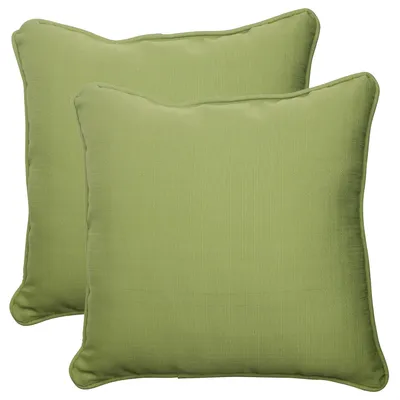 Forsyth Kiwi 18.5" Throw Pillow, Set of 2