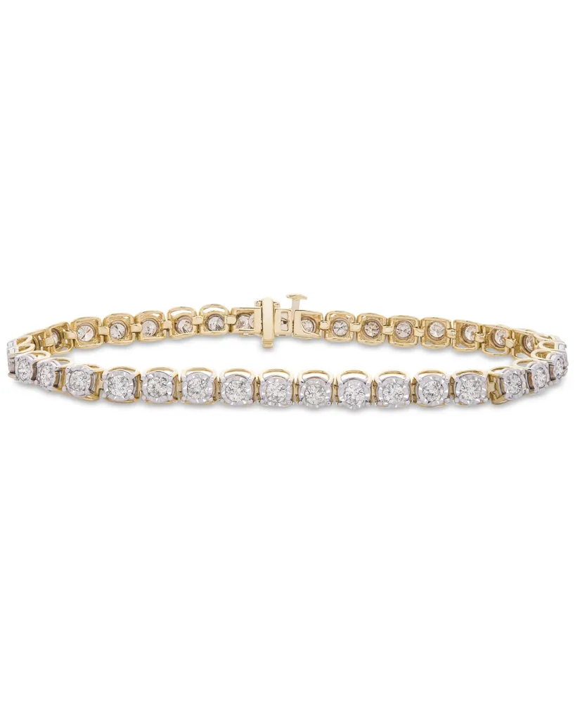 Diamond Miracle Tennis Bracelet (3 ct. t.w.) in 14k Gold