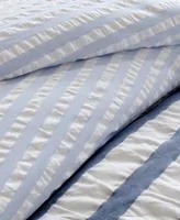 Inkivy Sutton Subtle Stripe Duvet Cover Sets