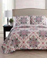 Vcny Home Wyndham Medallion Quilt Set Collection