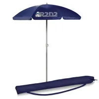 R2D2 Logo Portable Beach Umbrella