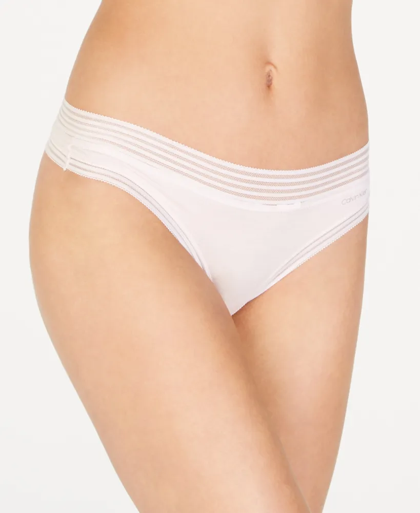 Women's Bonded Flex Mid-Rise Thong Underwear QD3958