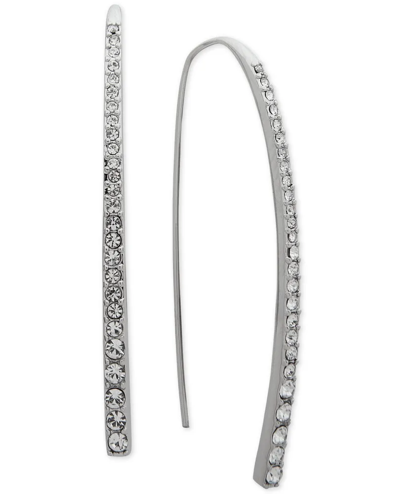 Givenchy Crystal Threader Earrings