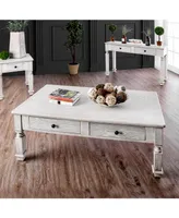 Vera Antique White Coffee Table