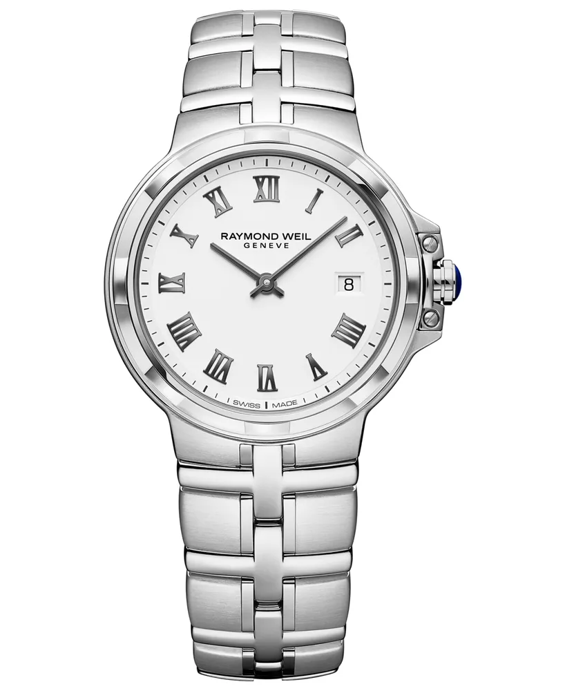 Raymond Weil Women's Swiss Parsifal Stainless Steel Bracelet Watch 30mm