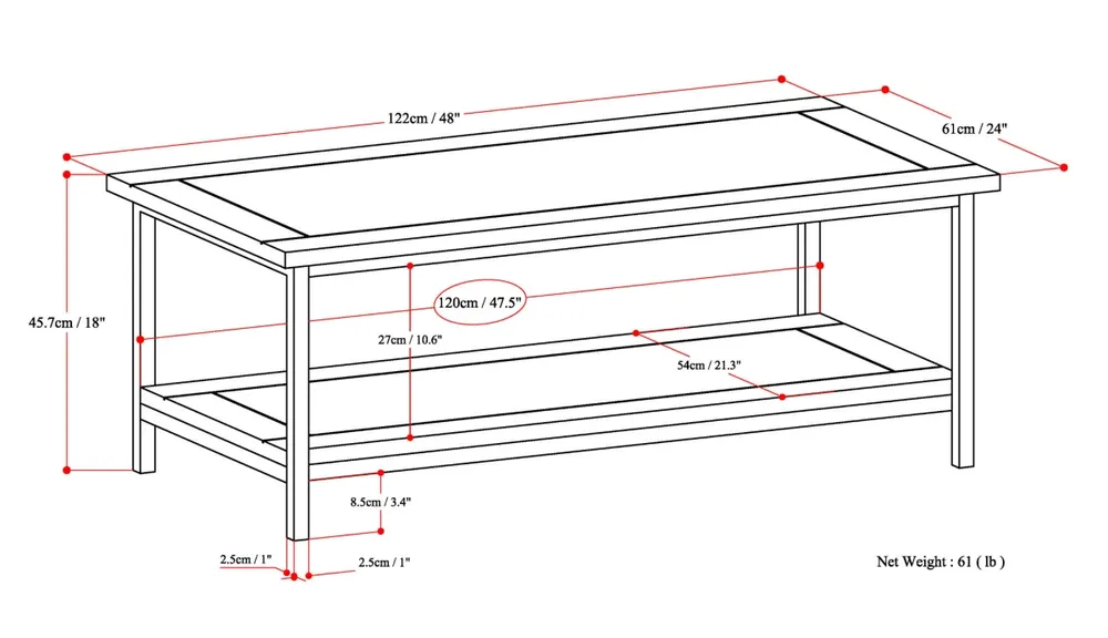 Skyler Coffee Table