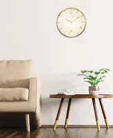 Citizen Gallery Gold-Tone Wall Clock
