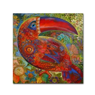 Oxana Ziaka Toucan Deco Canvas Art Collection