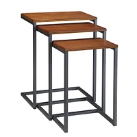 Eleana Wood Nesting Tables