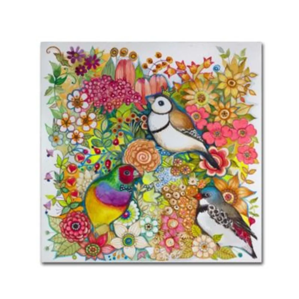 Oxana Ziaka Exotic Birds Canvas Art Collection