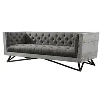 Regis 91" Tufted Sofa