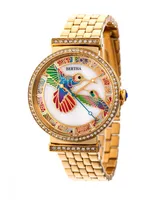 Bertha Quartz Emily Collection Gold Stainless Steel Watch 37Mm