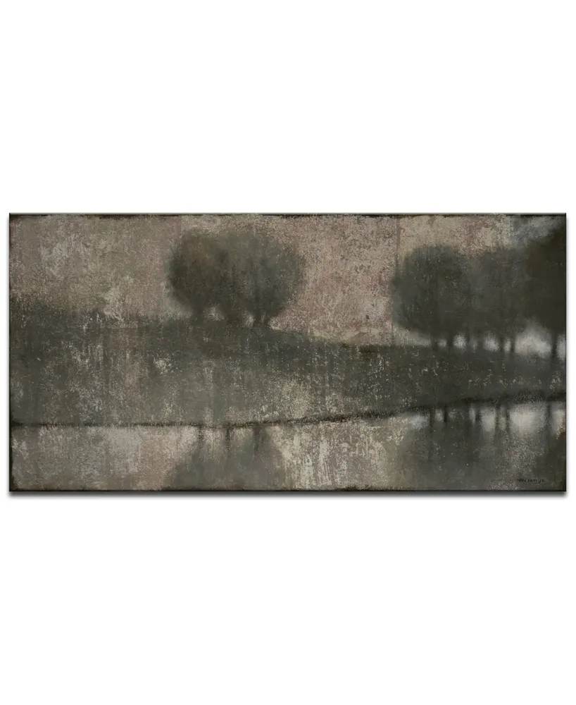 Ready2HangArt, 'Gray Banks' Abstract Canvas Wall Art