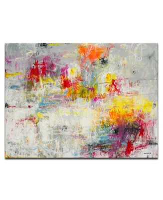 Ready2HangArt, 'Tie Dye' Colorful Abstract Canvas Wall Art