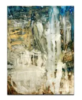 Ready2HangArt, 'Ravine Falls I' Abstract Canvas Wall Art