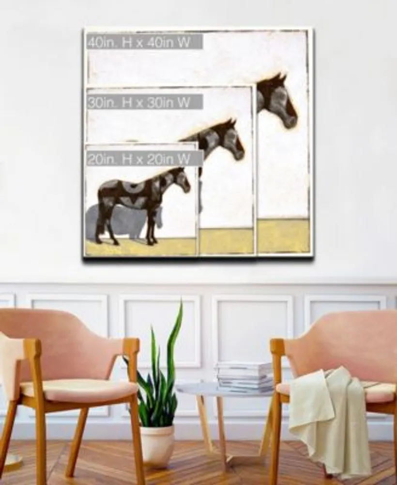 Ready2hangart Equestrian Pinto Horse Canvas Wall Art Collection