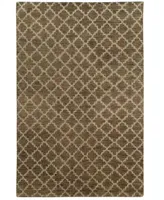 Closeout! Oriental Weavers Maddox 56503 Brown/Blue 5' x 8' Area Rug