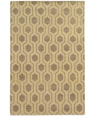 Closeout! Oriental Weavers Maddox 56505 Beige/Stone 3'6" x 5'6" Area Rug