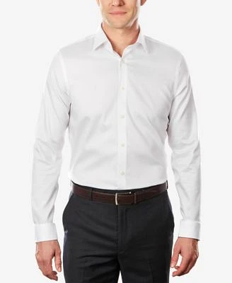 Michael Kors Mens Airsoft Performance Non Iron Dress Shirt Regular Slim Fit