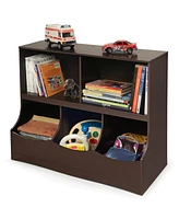 Badger Basket Multi-Bin Toys Storage Functional Cubby