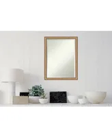 Amanti Art Beveled Wood 22.25x18.25 Wall Mirror