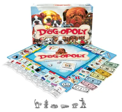 Late for the Sky Dog-Opoly Game