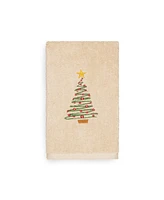 Linum Home Christmas Tree 100% Turkish Cotton Hand Towel