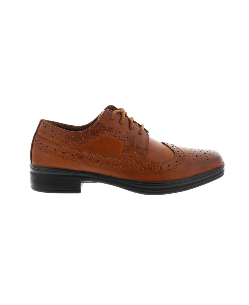 Deer Stags Little and Big Boys Ace Dress Wing-Tip Comfort Oxford