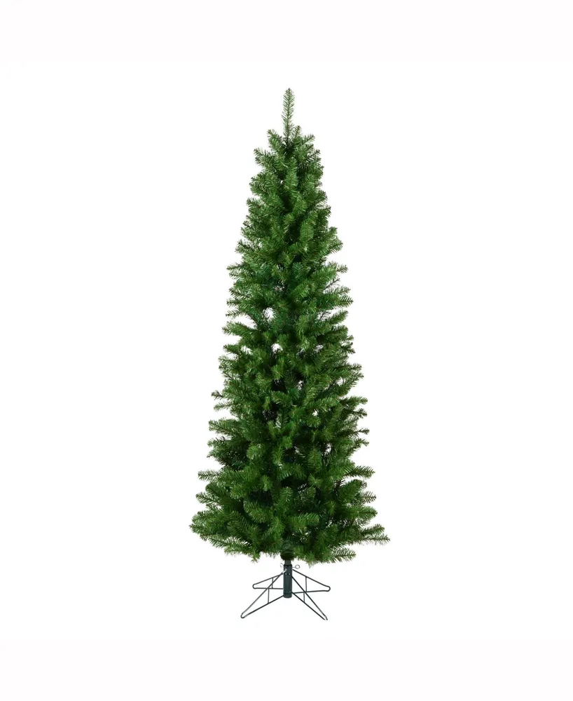 Vickerman 4.5 ft Salem Pencil Pine Artificial Christmas Tree Unlit