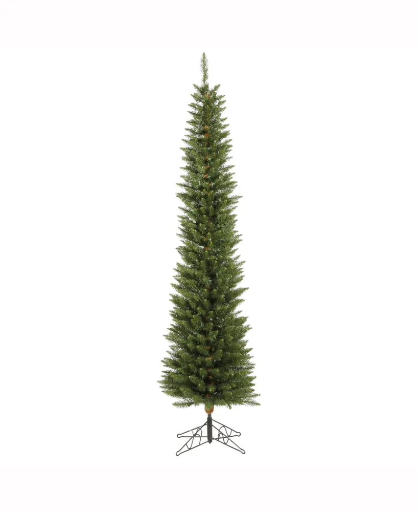 Vickerman 7.5 ft Durham Pole Pine Artificial Christmas Tree Unlit