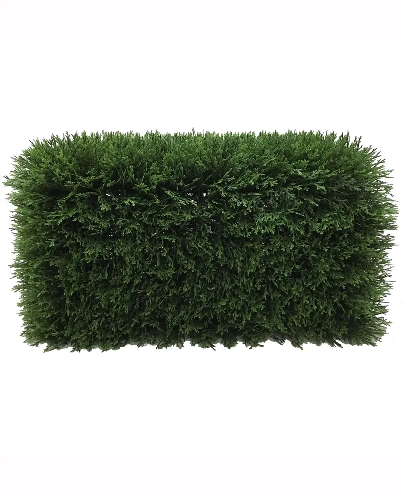 Vickerman Artificial Green Cedar Hedge, Uv Resistant