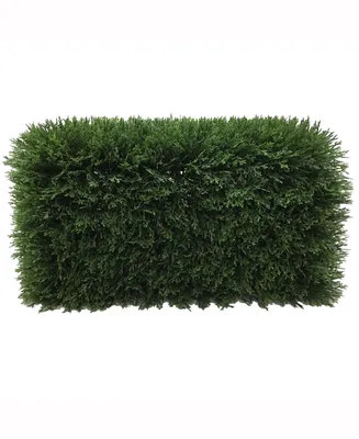 Vickerman Artificial Green Cedar Hedge, Uv Resistant