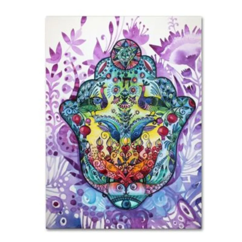 Oxana Ziaka Hamsa Canvas Art Collection