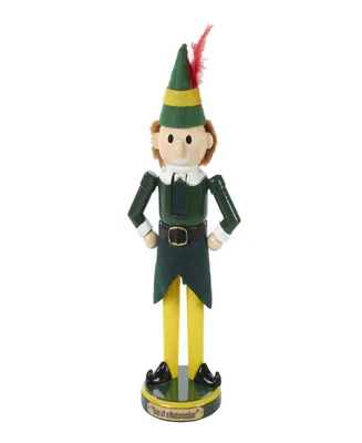 Kurt Adler 11 Inch Wooden Buddy the Elf Nutcracker