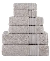 Turkish Spa Collection 6-Pc Cotton Towel Set