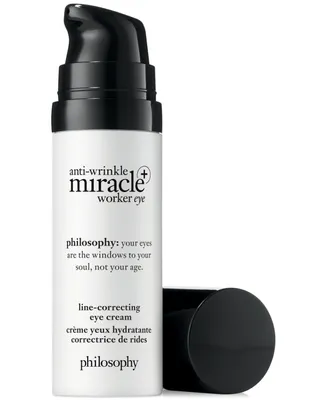 philosophy Anti-Wrinkle Miracle Worker+ Line-Correcting Eye Cream, 0.5