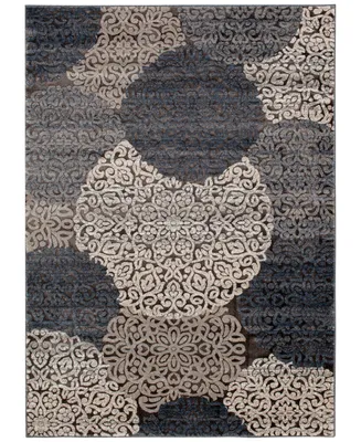 Trisha Yearwood Home Enjoy Mallory Chalk/Nightfall 5' x 7'6" Area Rug