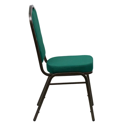 Hercules Series Crown Back Stacking Banquet Chair In Fabric