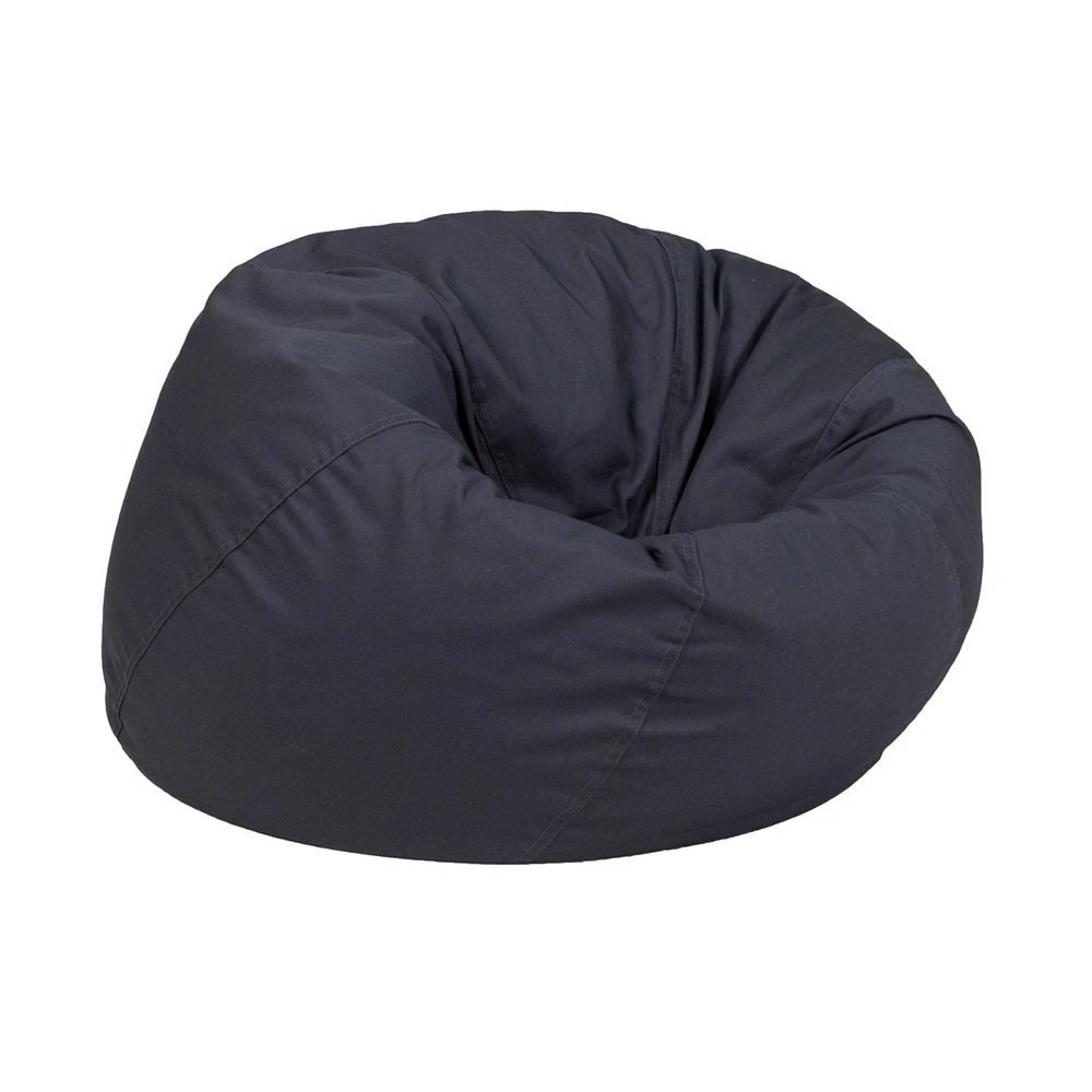 Small Solid Kids Bean Bag Chair