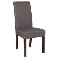 Greenwich Series Light Gray Fabric Parsons Chair