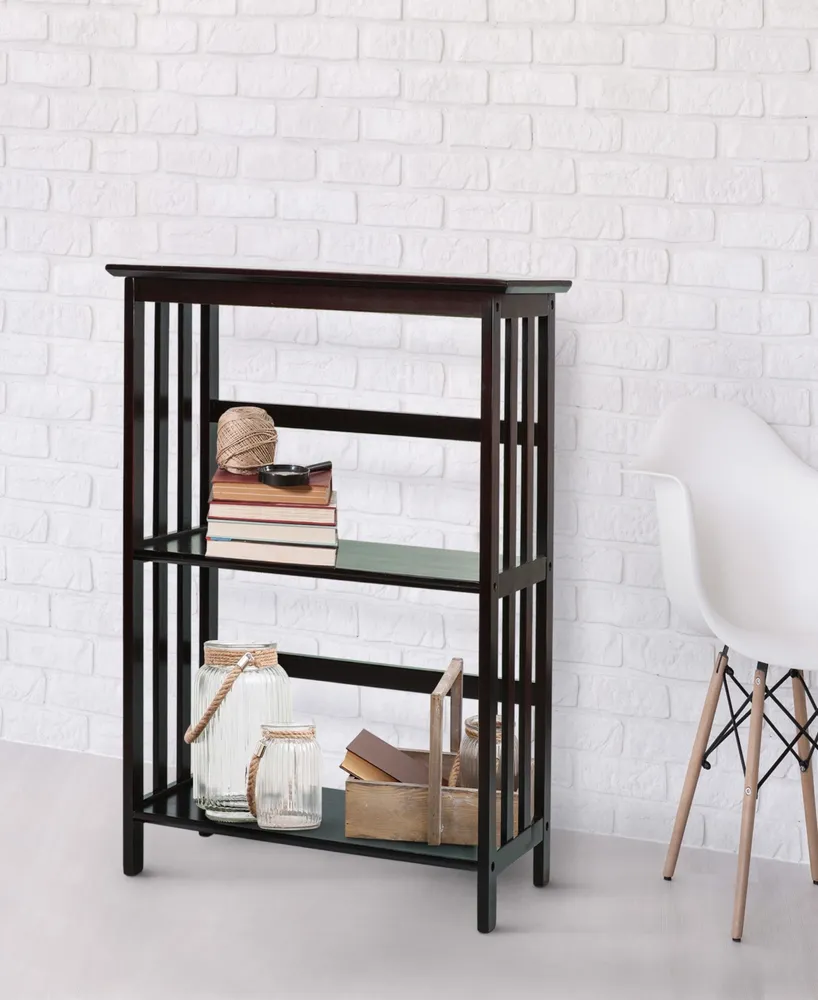 Mission Style 5 - Shelf Bookcase