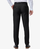 Haggar Men's Premium Comfort Slim-Fit Performance Stretch Flat-Front Dress Pants