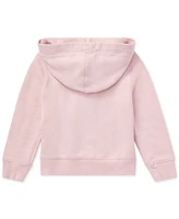 Toddler and Little Girls French Terry Full-Zip Hoodie