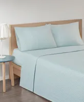 Madison Park Novelty Printed Cotton Flannel 3-Pc. Sheet Set
