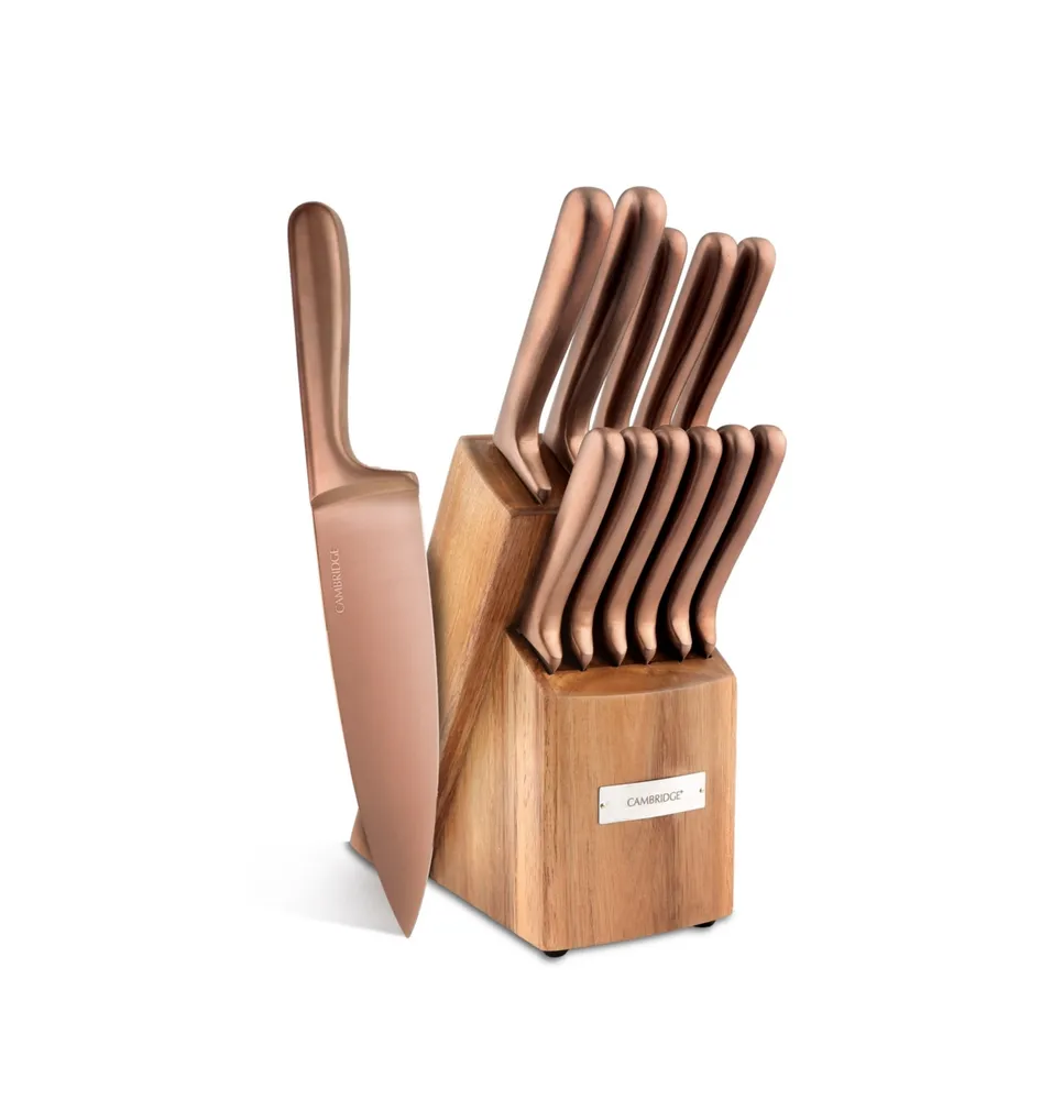 Cambridge Rame 12-Piece Cutlery Set with Knife Block