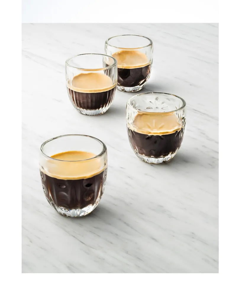 La Rochere Assorted, 3.2 oz Espresso Cups, Set of 4