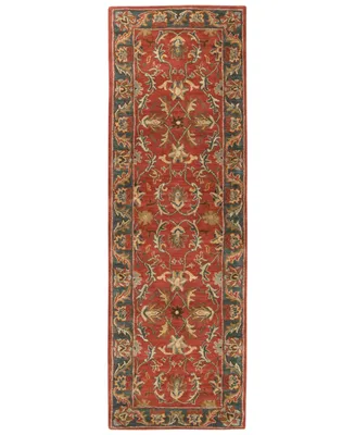 Livabliss Caesar Cae-1007 Rust 2'6" x 8' Runner Area Rug