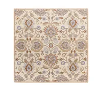 Livabliss Caesar Cae-1109 Cream 8' Square Area Rug