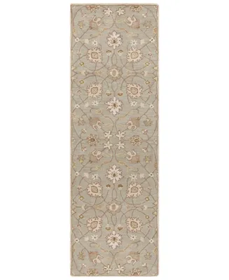 Livabliss Caesar Cae-1121 Khaki 2'6" x 8' Runner Area Rug